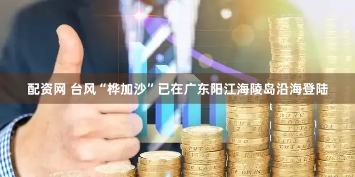 配资网 台风“桦加沙”已在广东阳江海陵岛沿海登陆